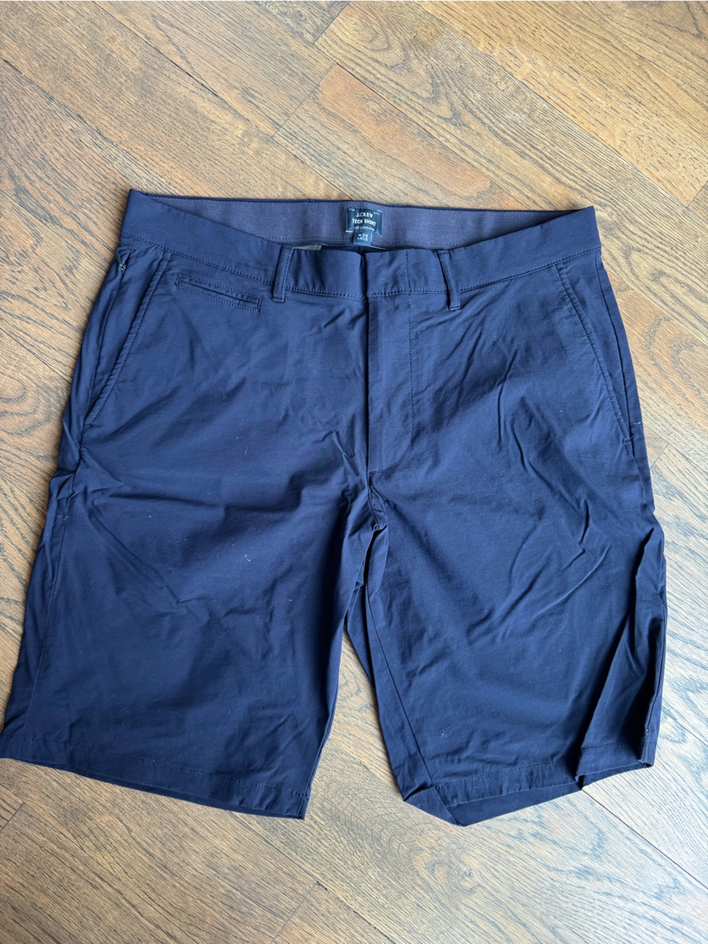 J. Crew Men's Navy tech shorts